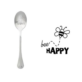 One Message Spoon "Bee Happy"