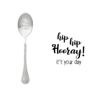 One Message Spoon "Hip Hip Hooray"