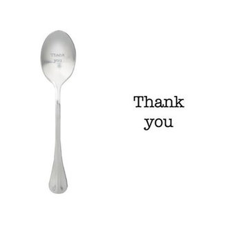 One Message Spoon &quot;Thank You&quot;