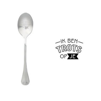 One Message Spoon &quot;Ik ben trots op je&quot;