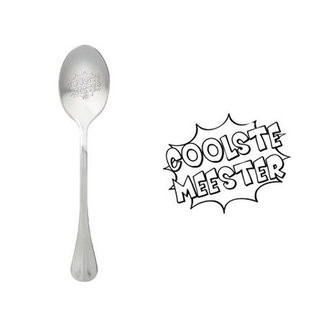 One Message Spoon &quot;Coolste Meester&quot;