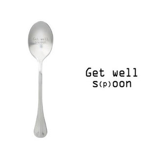 One Message Spoon "Get well S(p)oon"