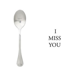 One Message Spoon &quot;I MISS YOU&quot;