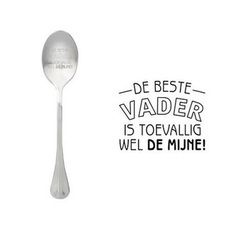 One Message Spoon &quot;De beste vader is toevallig wel de mijne&quot;