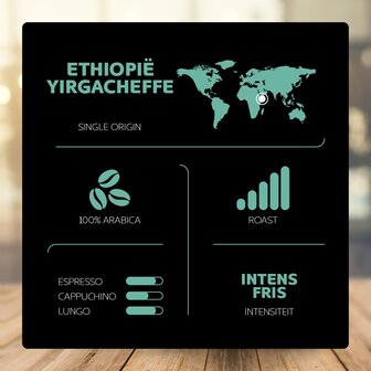 CALOR Ethiopi&euml; Yirgacheffe koffiebonen