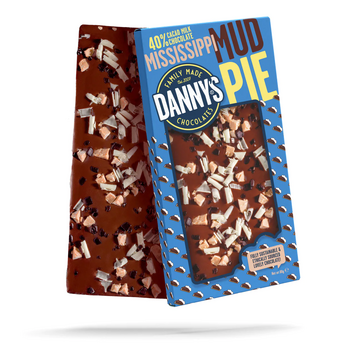 Danny's Chocolade reep Mississippi Mud Pie