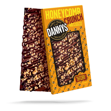 Danny's Chocolade reep Honeycomb Crunch