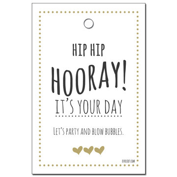 Mini card Hip hip hooray